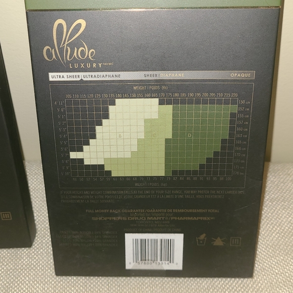 Bundle of two pair of nylon stocking ultra sheer - Picture 2 of 5